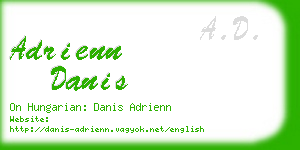 adrienn danis business card